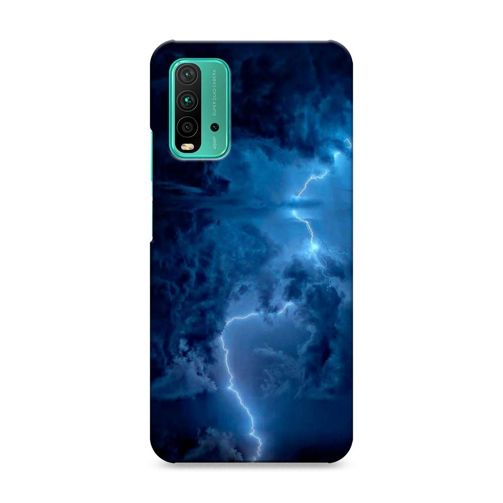 

Пластиковый чехол "Молния" на Xiaomi Redmi 9T, 39820-3