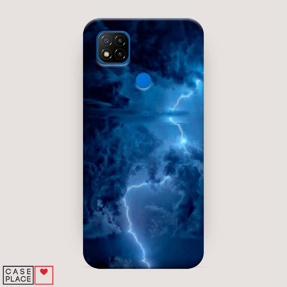 

Пластиковый чехол "Молния" на Xiaomi Redmi 9C, 39020-3