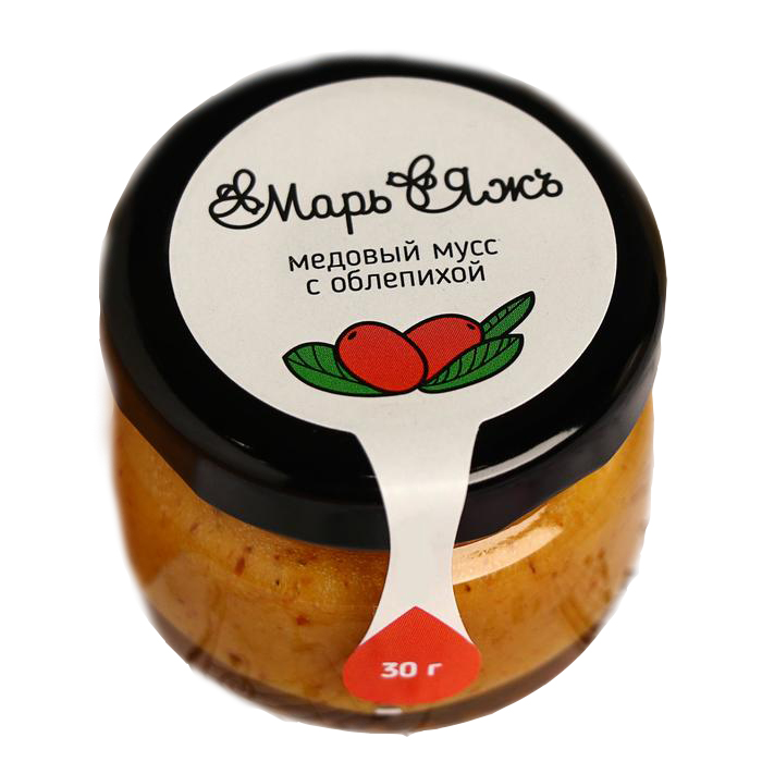 

Медовый мусс Марь&Яжъ, с облепихой, 30 г