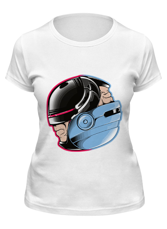 

Футболка женская Printio Робокоп (robocop) белая XL, Белый, Робокоп (robocop)