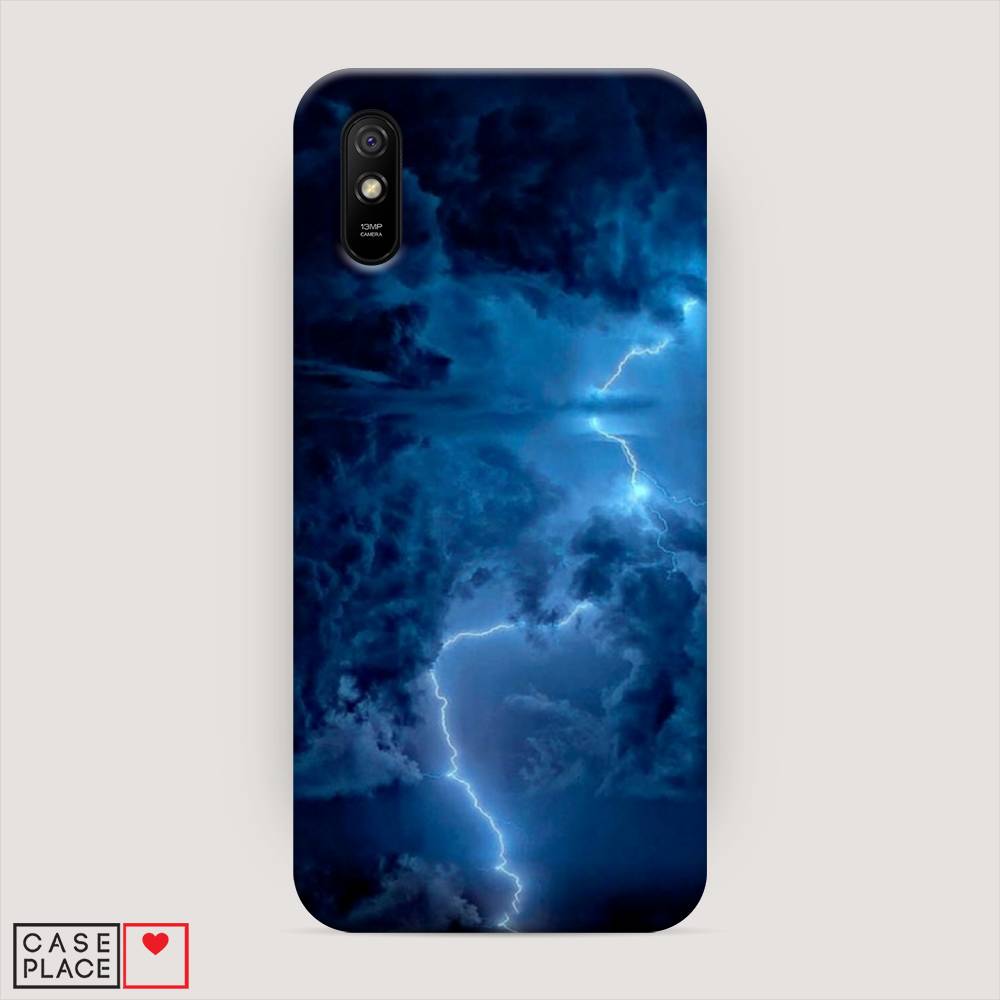 

Пластиковый чехол "Молния" на Xiaomi Redmi 9A, 38920-3