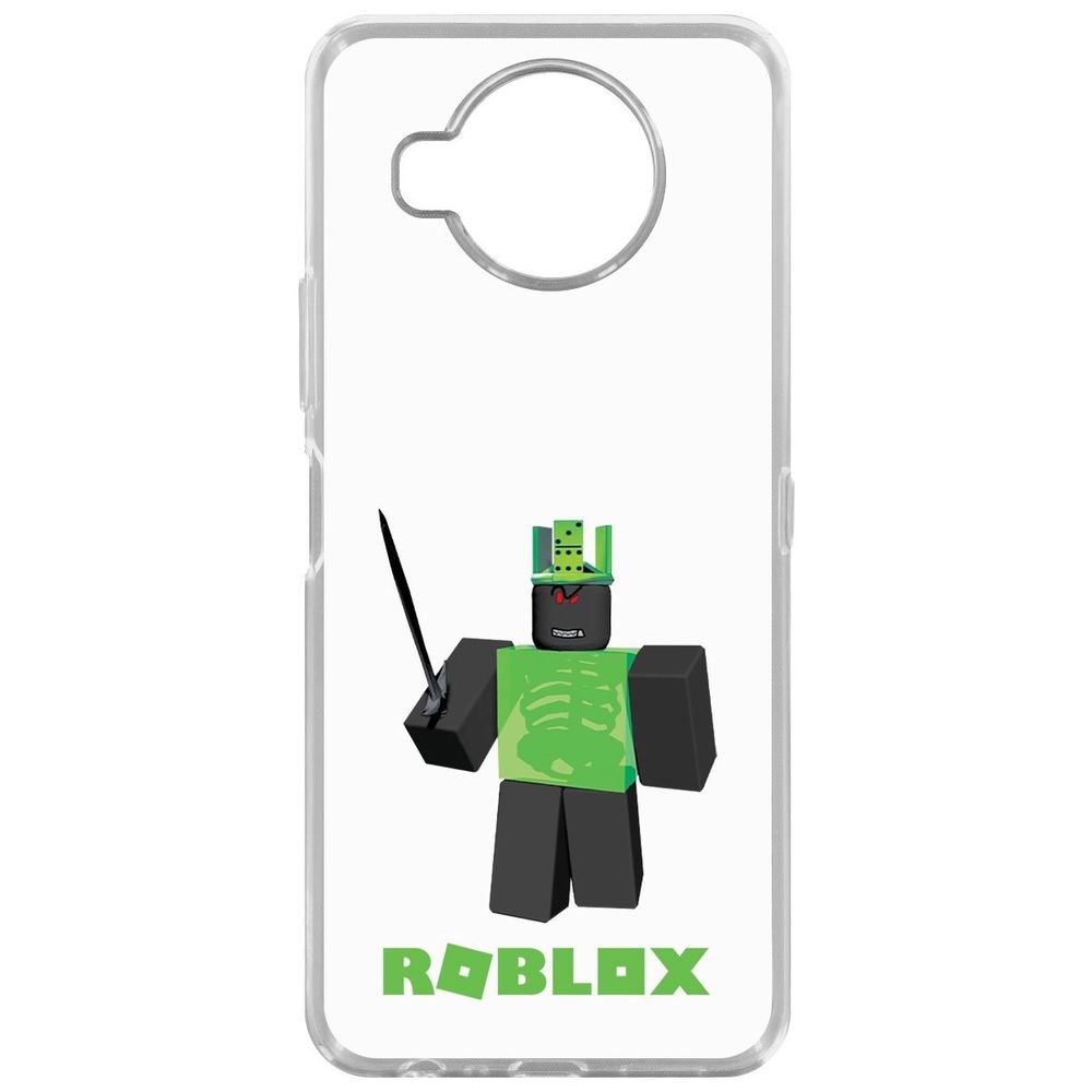 

Чехол-накладка Krutoff Clear Case Roblox-1x1x1x1x1 для Nokia 8.3 5G, Прозрачный