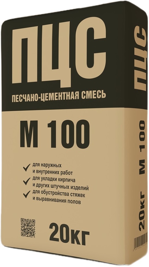 

Смесь ПЦС М100 20кг, Серый