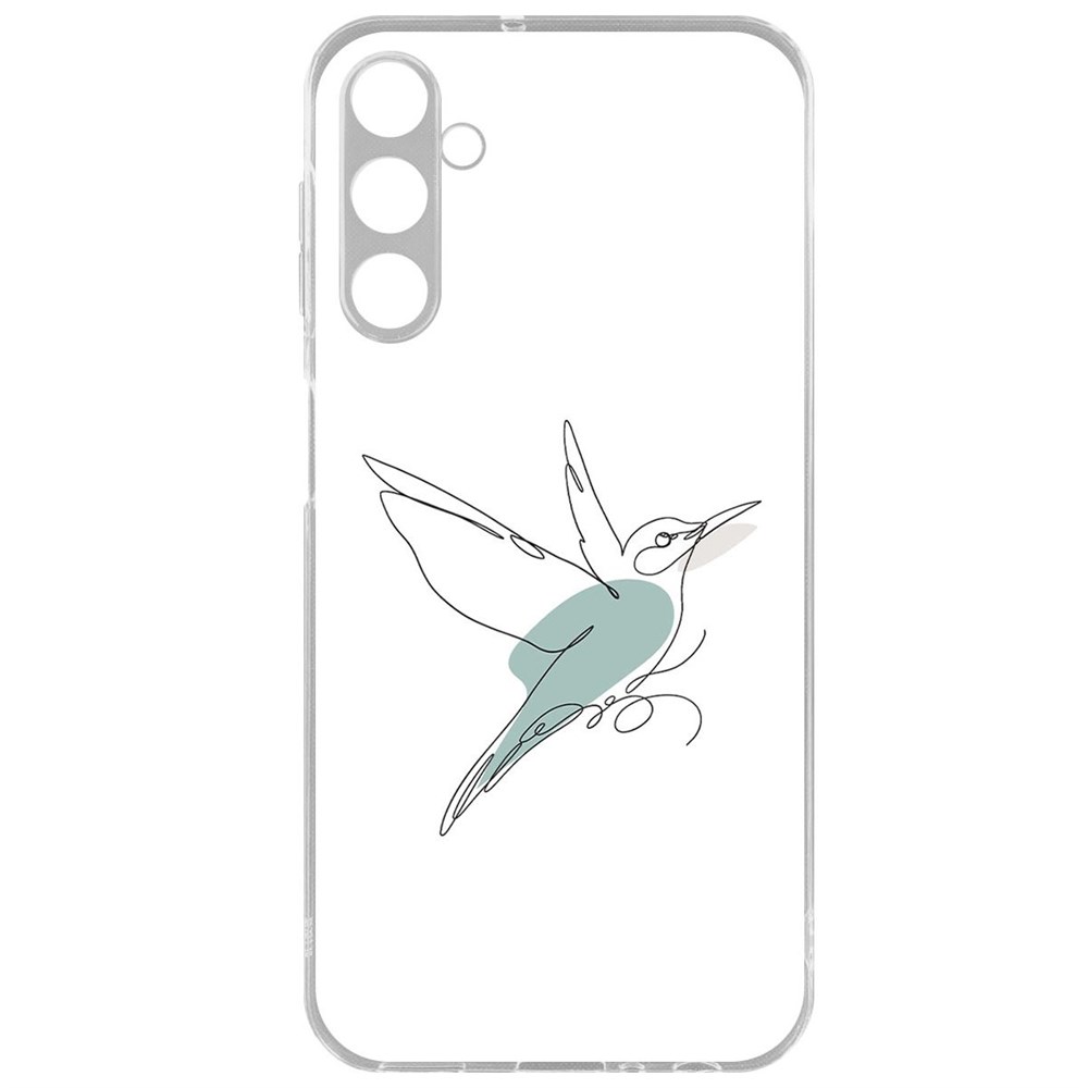 

Чехол-накладка Krutoff Clear Case Легкость для Samsung Galaxy A24 (A245), Прозрачный