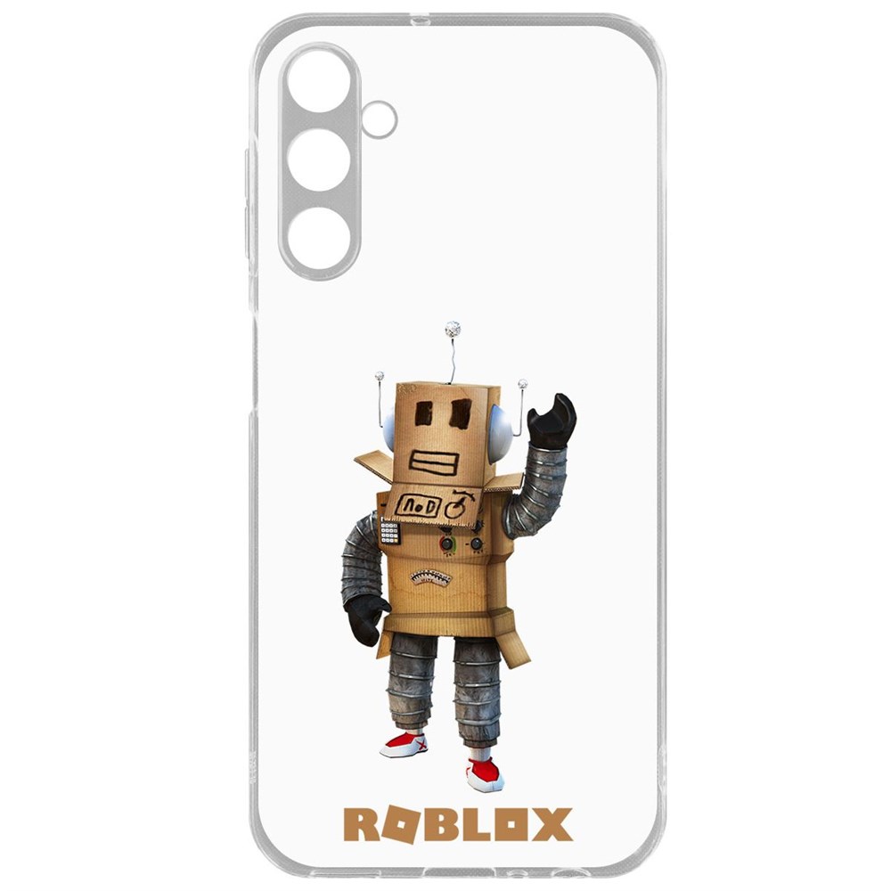 

Чехол-накладка Krutoff Clear Case Roblox-Мистер Робот для Samsung Galaxy A24 (A245), Прозрачный