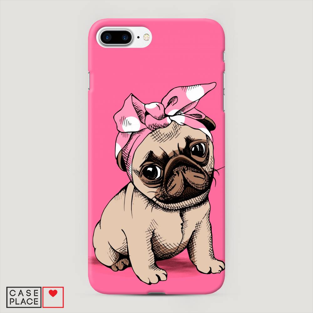 

Пластиковый чехол "Dog Pin-Up" на Apple iPhone 8 Plus, 10920-1