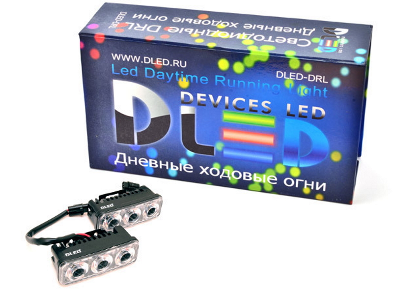 Дневные ходовые огни DRL- 148 2x6W