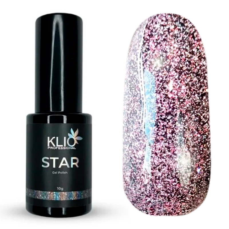 

Гель-лак светоотражающий Klio professional Star collection №01, 8 мл (10 г)