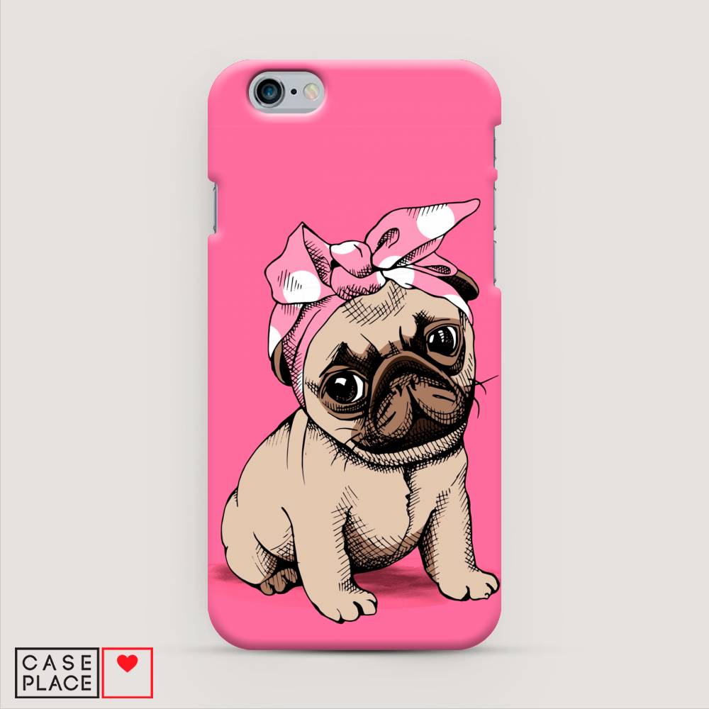 

Пластиковый чехол "Dog Pin-Up" на Apple iPhone 6S, 0104S20-1
