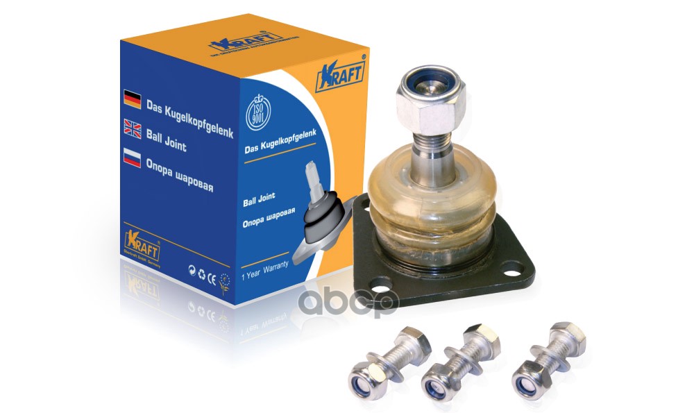 

"Шаровая Опора Нижняя Ваз 2101-2107 (С Метизами)" Kraft арт. KT053212