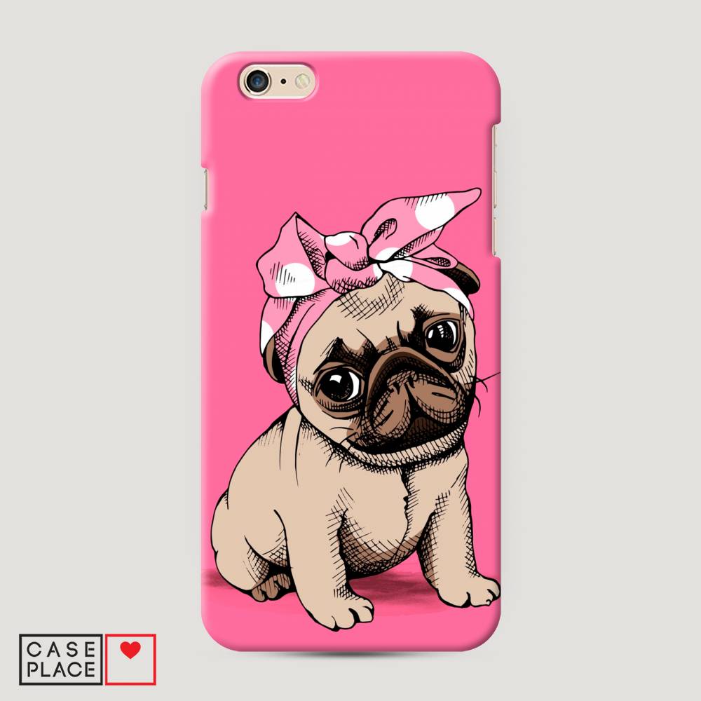 

Пластиковый чехол "Dog Pin-Up" на Apple iPhone 6 Plus, 10520-1