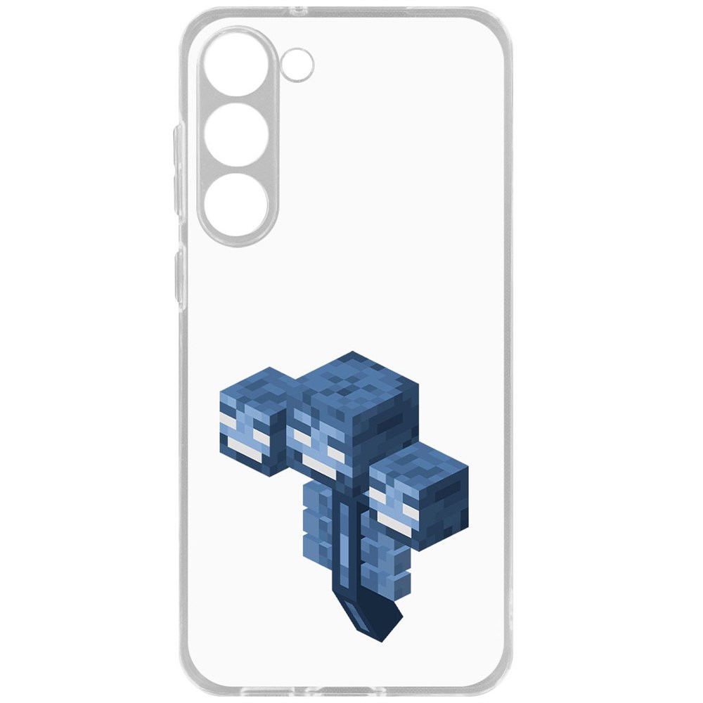

Чехол-накладка Krutoff Clear Case Minecraft-Иссушитель для Samsung Galaxy S23+, Прозрачный