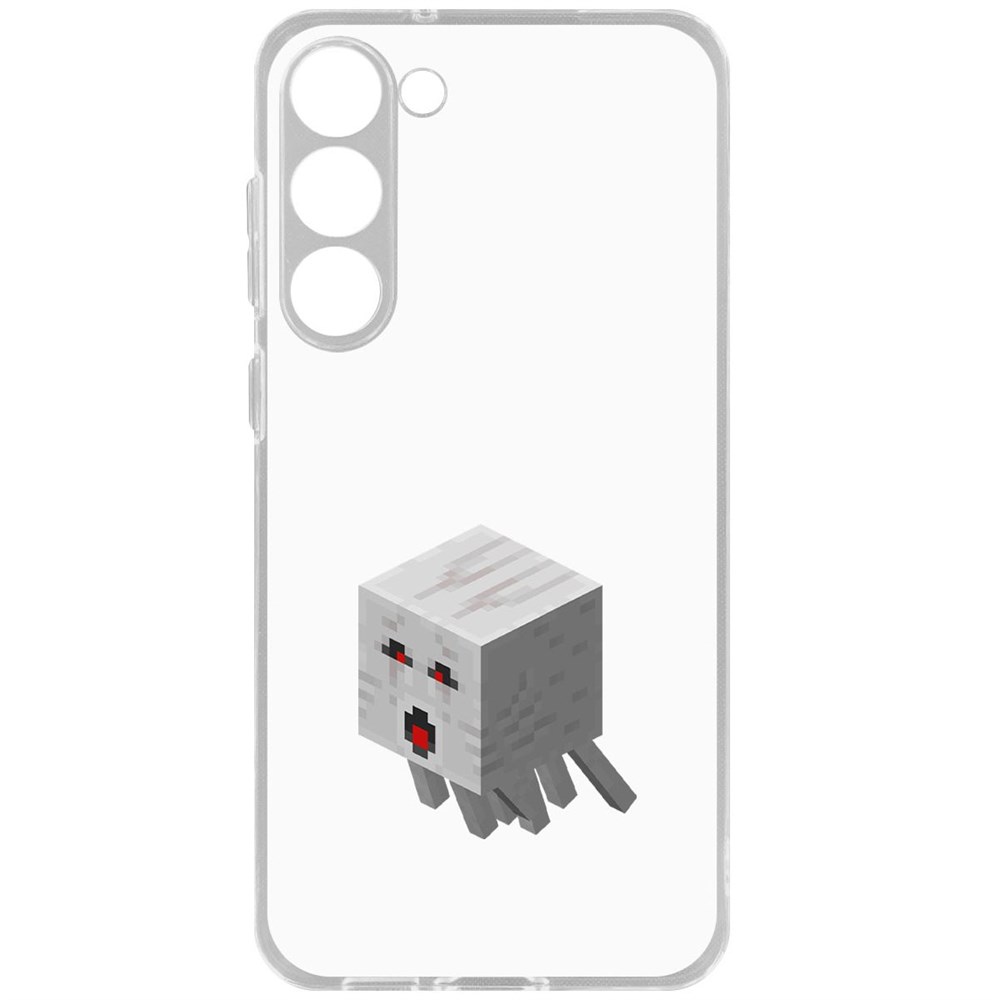 

Чехол-накладка Krutoff Clear Case Minecraft-Гаст для Samsung Galaxy S23+, Прозрачный
