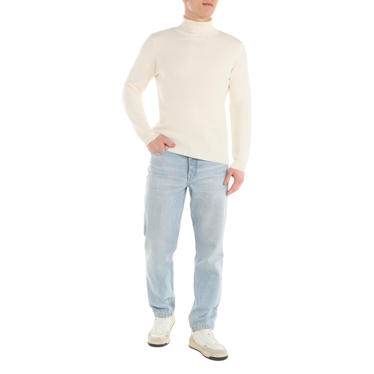 

Водолазка мужская Maison David DR01 белая L, Белый, DR01