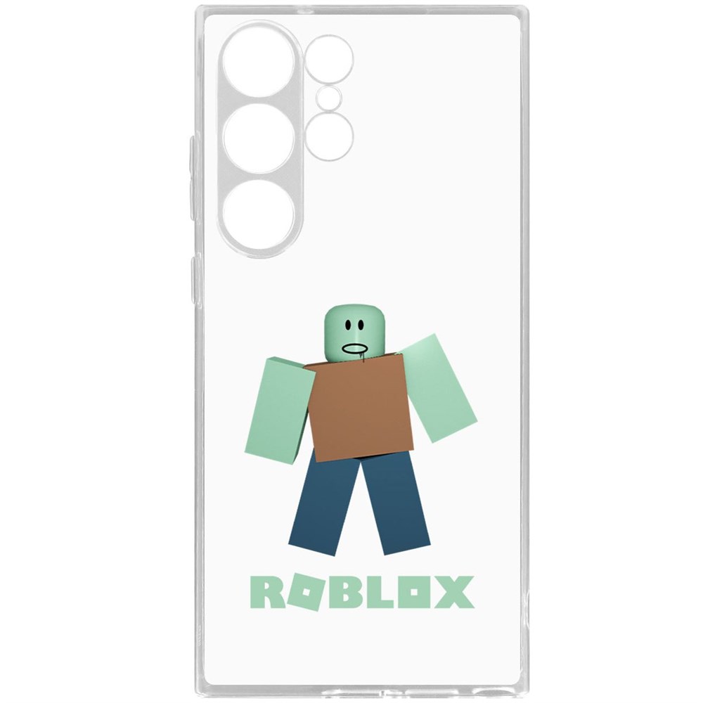 

Чехол-накладка Krutoff Clear Case Roblox-Зомби для Samsung Galaxy S23 Ultra, Прозрачный