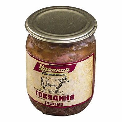 

Говядина тушеная Уярский МК в собственном соку 500 г
