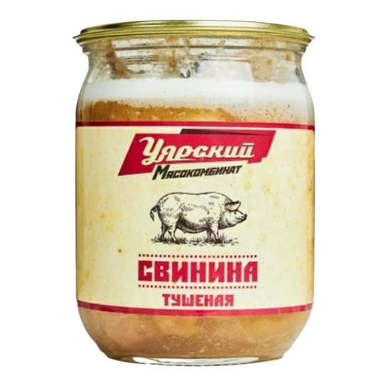

Свинина тушеная Уярский МК 500 г