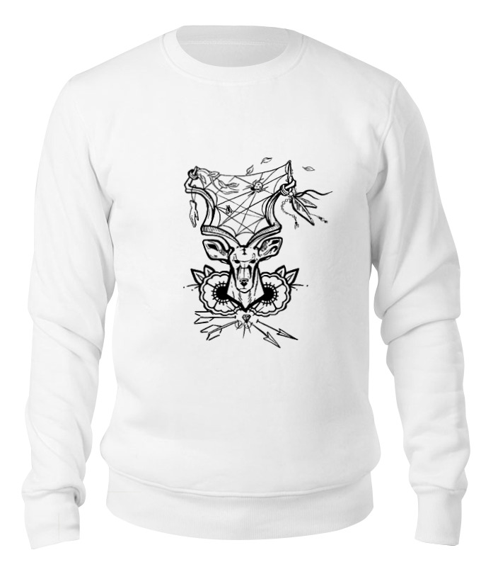 

Свитшот унисекс Printio Moscow fighters белый 2XL, Moscow fighters