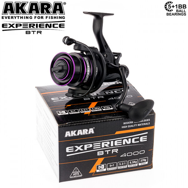 

Катушка рыболовная Akara Experience BTR AEBTR6000-6 с байтраннером, Experience BTR