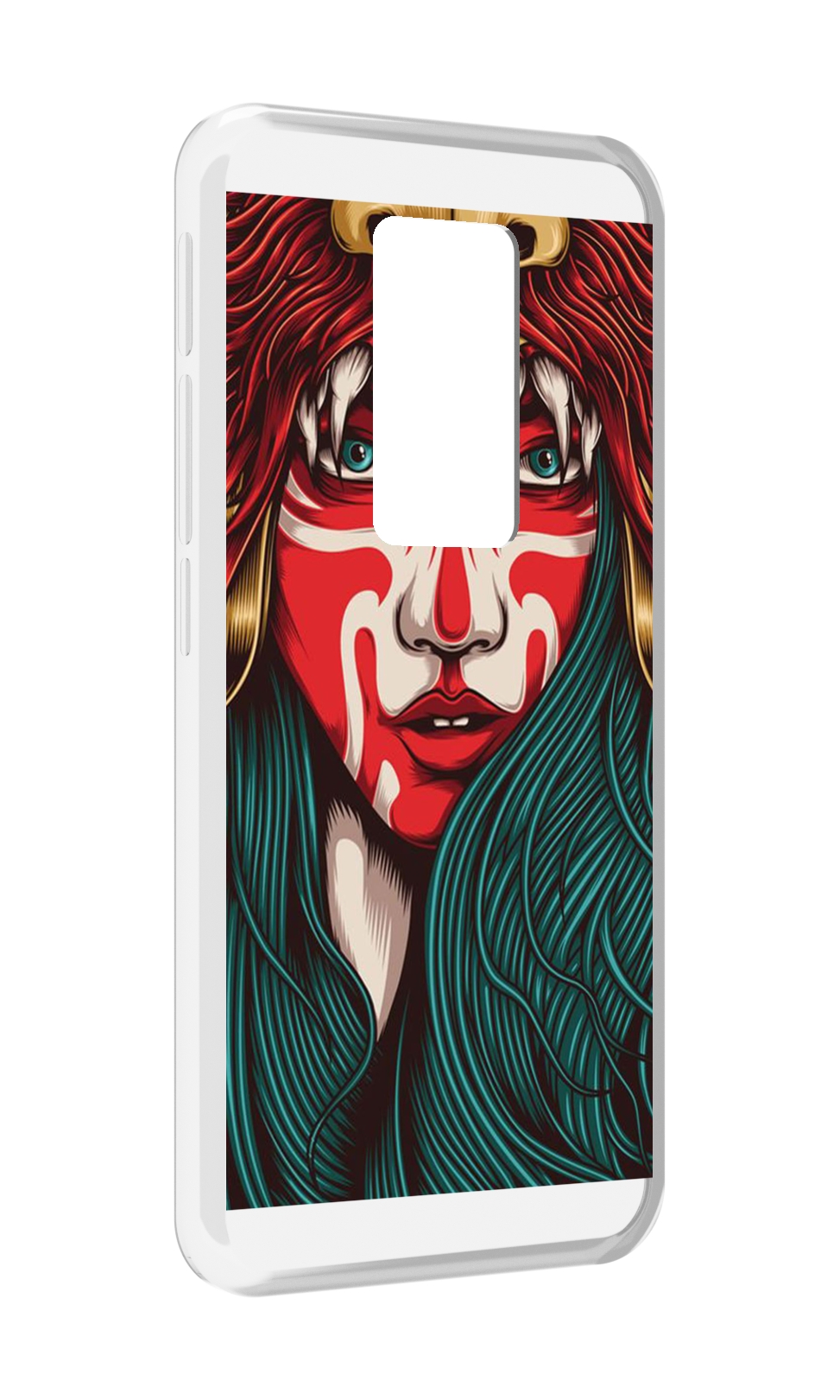 

Чехол MyPads девушка-в-маскировке для Motorola Defy 2021, Прозрачный, Tocco