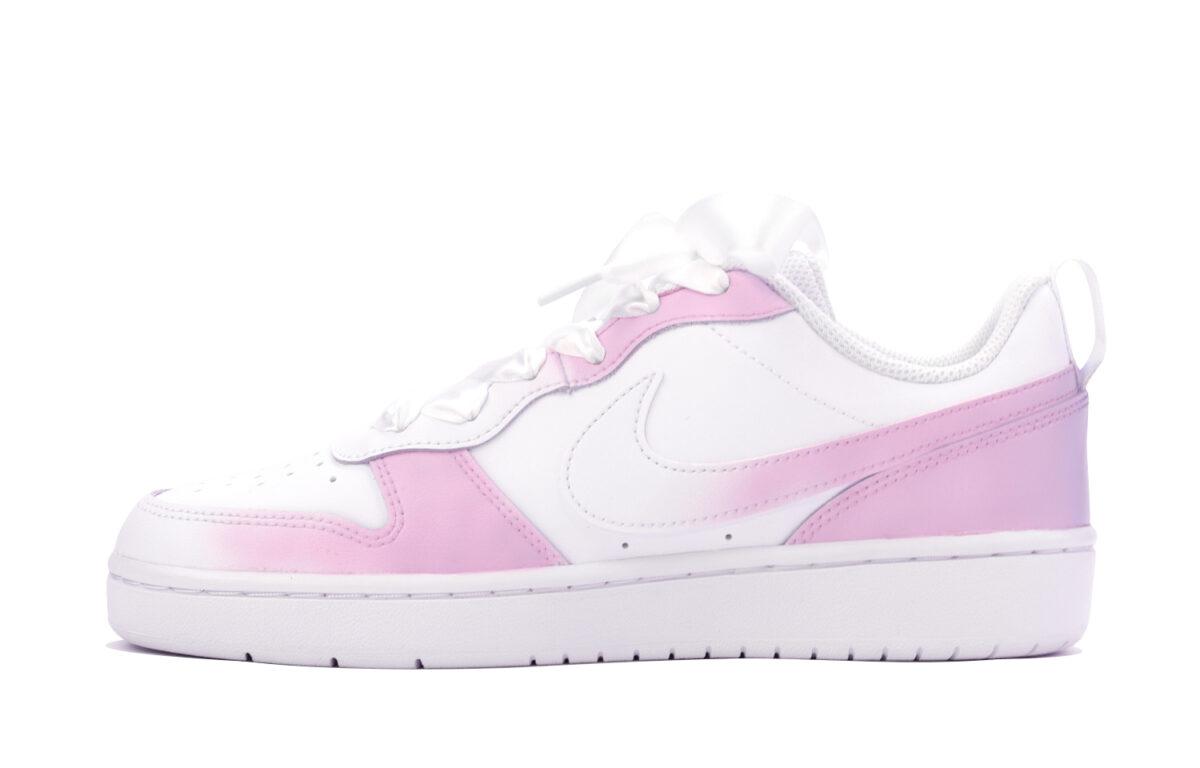 

Кеды унисекс Nike Court Borough GS белые 36 EU, Белый, Court Borough GS