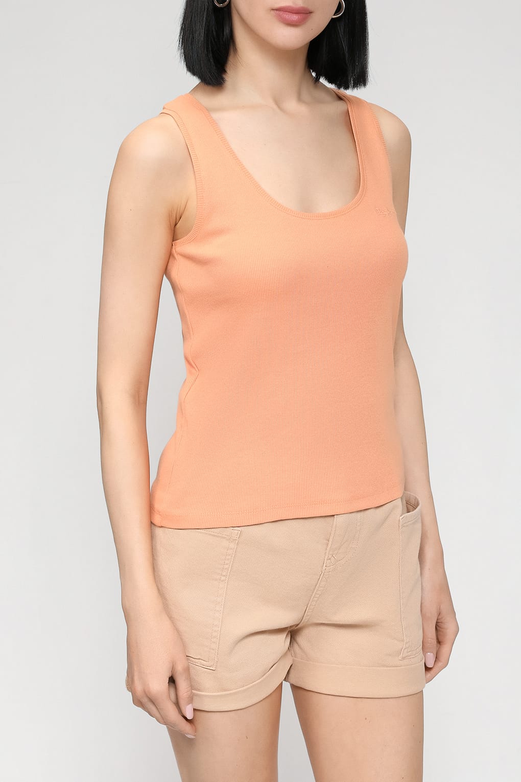 

Майка женская Pepe Jeans London PL505484 оранжевая XS, Оранжевый, PL505484