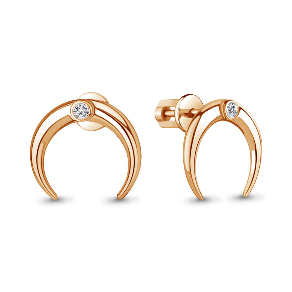 

Серьги-пусеты из красного золота с бриллиантом Aquamarine 942845к_585_кз, 942845к_585_кз