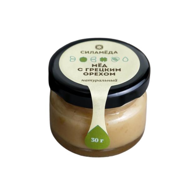 

Мёд с грецким орехом, 30 г