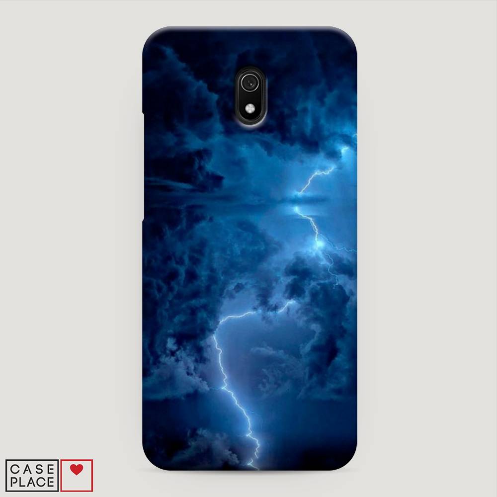 

Пластиковый чехол "Молния" на Xiaomi Redmi 8A, 37220-3