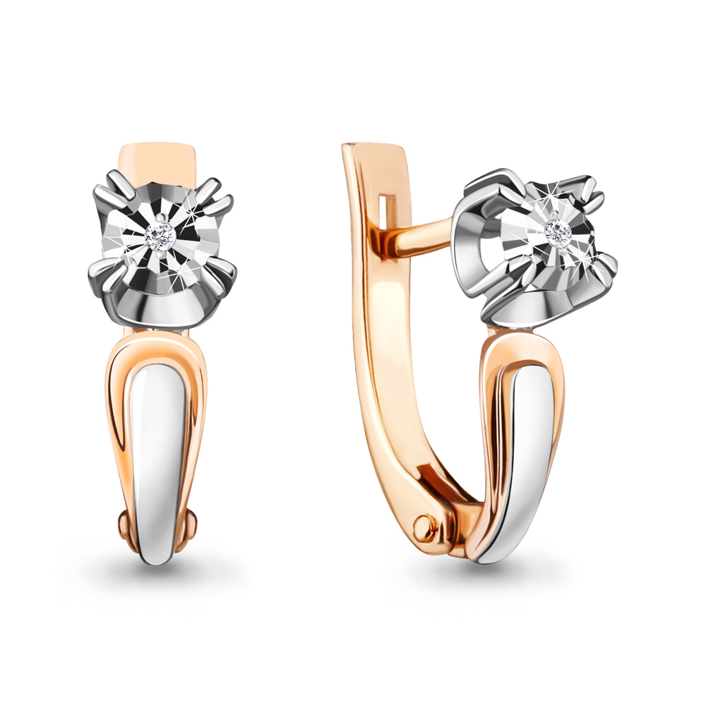 

Серьги из красного золота с бриллиантом Aquamarine 942717к_585_кз, 942717к_585_кз