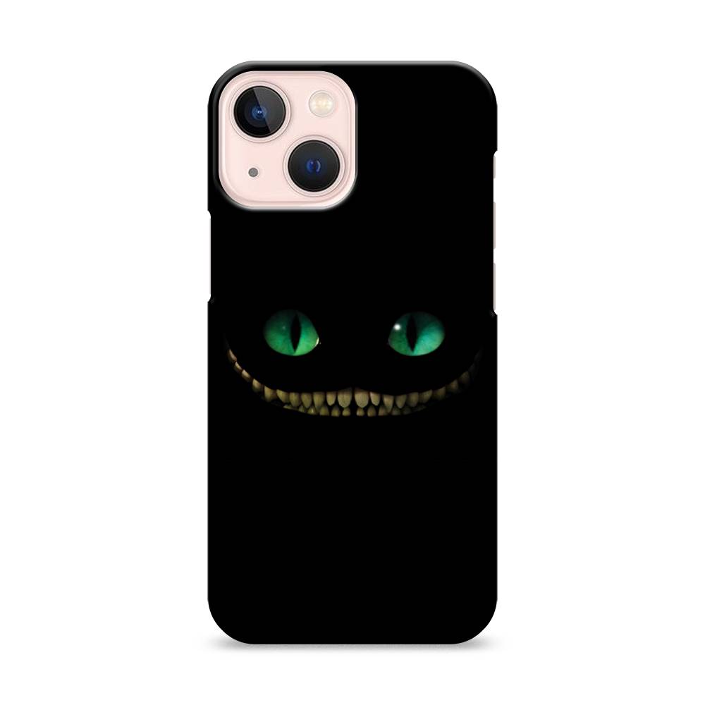 

Пластиковый чехол "Зеленоглазый чеширский кот" на Apple iPhone 13 mini, 14120-1