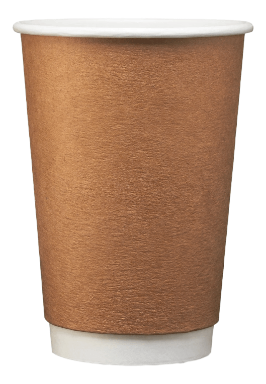 

Стаканы одноразовые картон 250 мл 50 шт, Коричневый