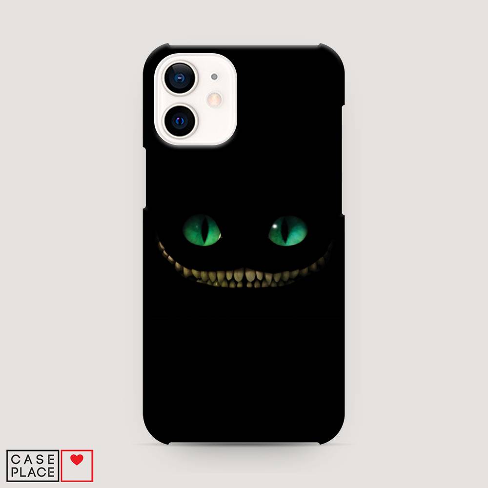 

Пластиковый чехол "Зеленоглазый чеширский кот" на Apple iPhone 12 mini, 12620-1