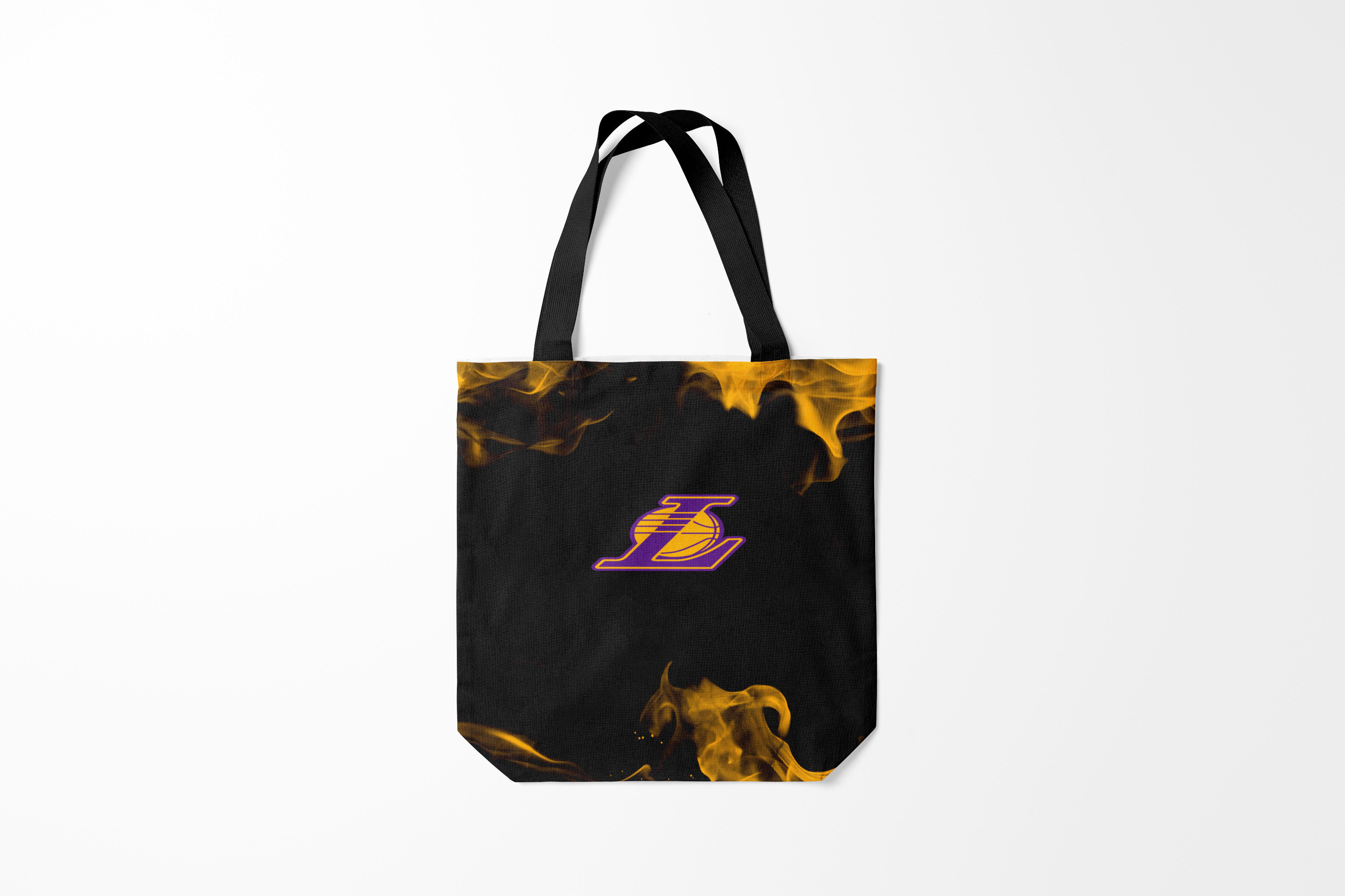 

Сумка шoппер унисекс Burnettie Los Angeles Lakers Kobe Bryant, черный, Los Angeles Lakers Kobe Bryant
