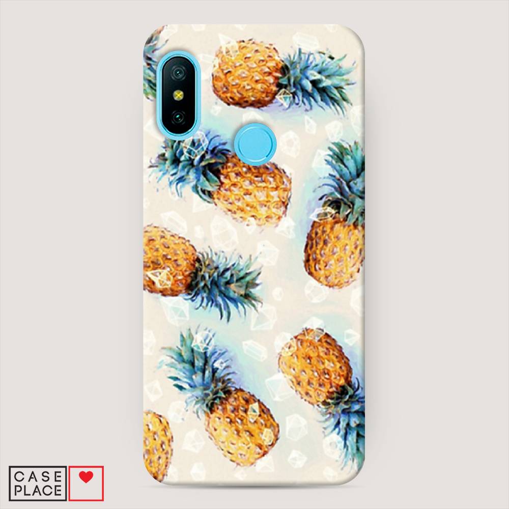 

Пластиковый чехол "Ананасы" на Xiaomi Mi A2 Lite, 34220-2