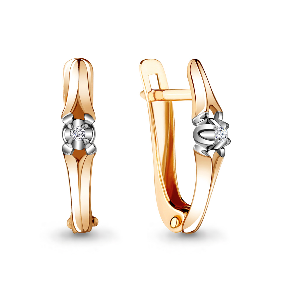 

Серьги из красного золота с бриллиантом Aquamarine 942580к_585_кз, 942580к_585_кз
