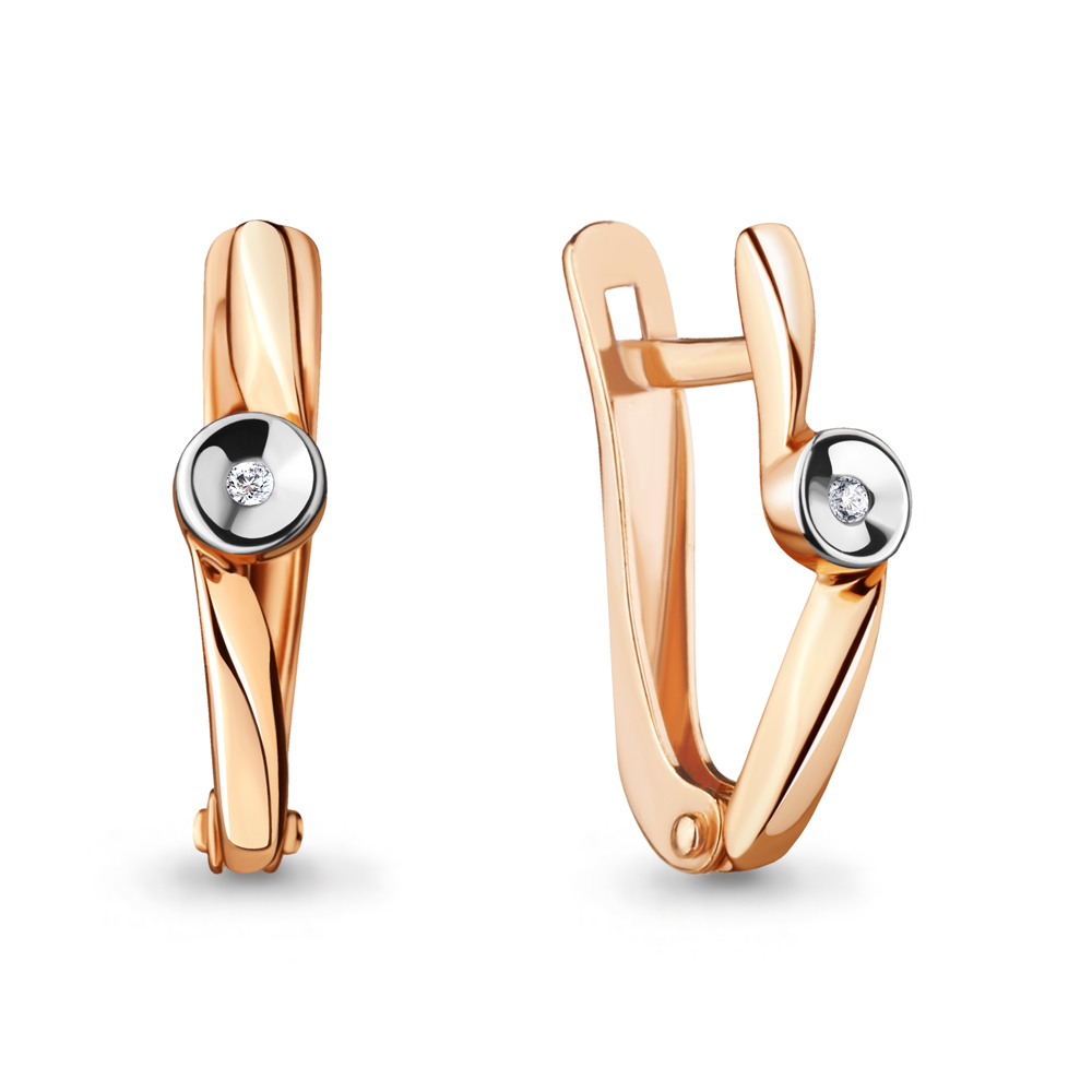 

Серьги из красного золота с бриллиантом Aquamarine 942578к_585_кз, 942578к_585_кз