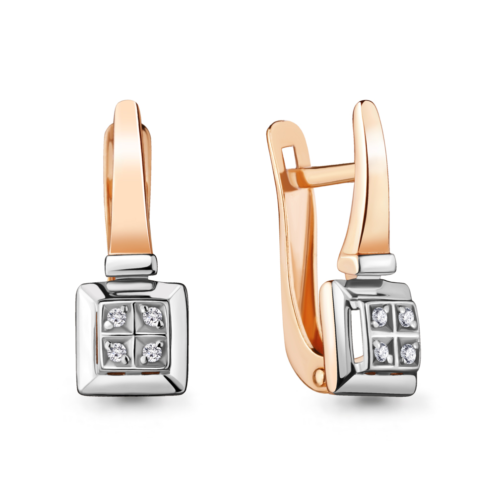 

Серьги из красного золота с бриллиантом Aquamarine 942571к_585_кз, 942571к_585_кз