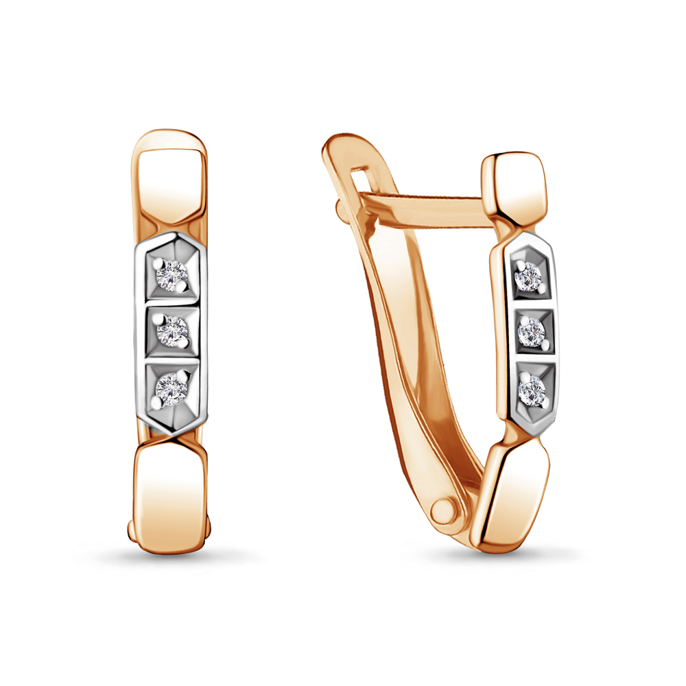 

Серьги из красного золота с бриллиантом Aquamarine 942570к_585_кз, 942570к_585_кз