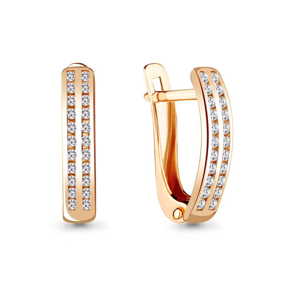 

Серьги из красного золота с бриллиантом Aquamarine 942564к_585_кз, 942564к_585_кз