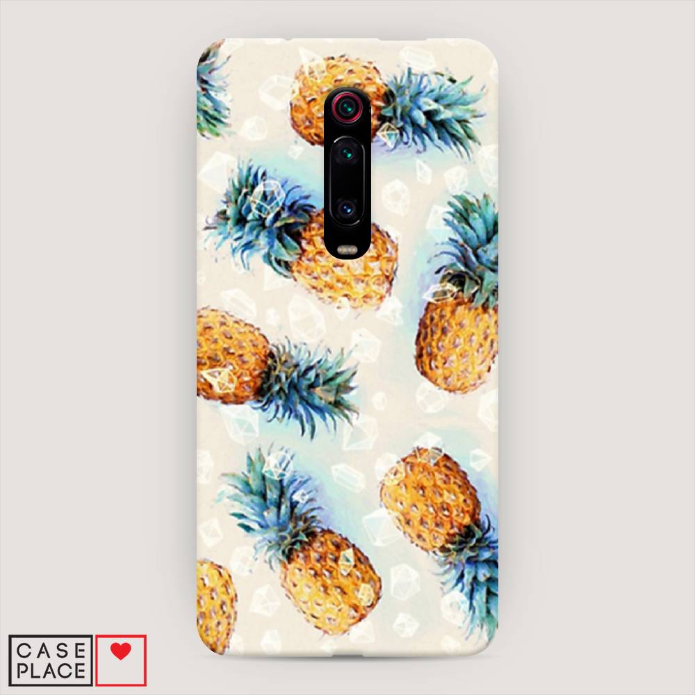 

Пластиковый чехол "Ананасы" на Xiaomi Mi 9T, 35720-2