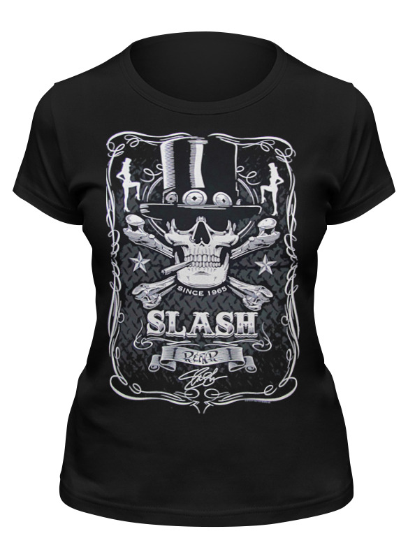 

Футболка женская Printio Guns n' roses черная XL, Черный, Guns n' roses