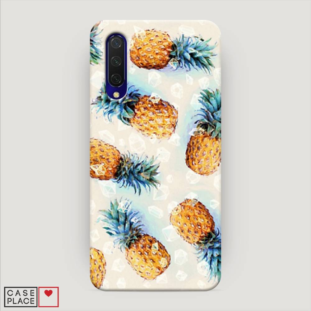 

Пластиковый чехол "Ананасы" на Xiaomi Mi 9 Lite, 36720-2