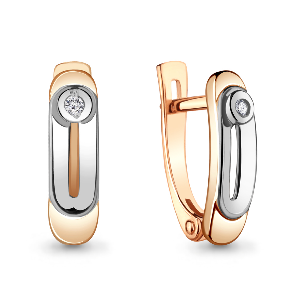 

Серьги из красного золота с бриллиантом Aquamarine 942512к_585_кз, 942512к_585_кз
