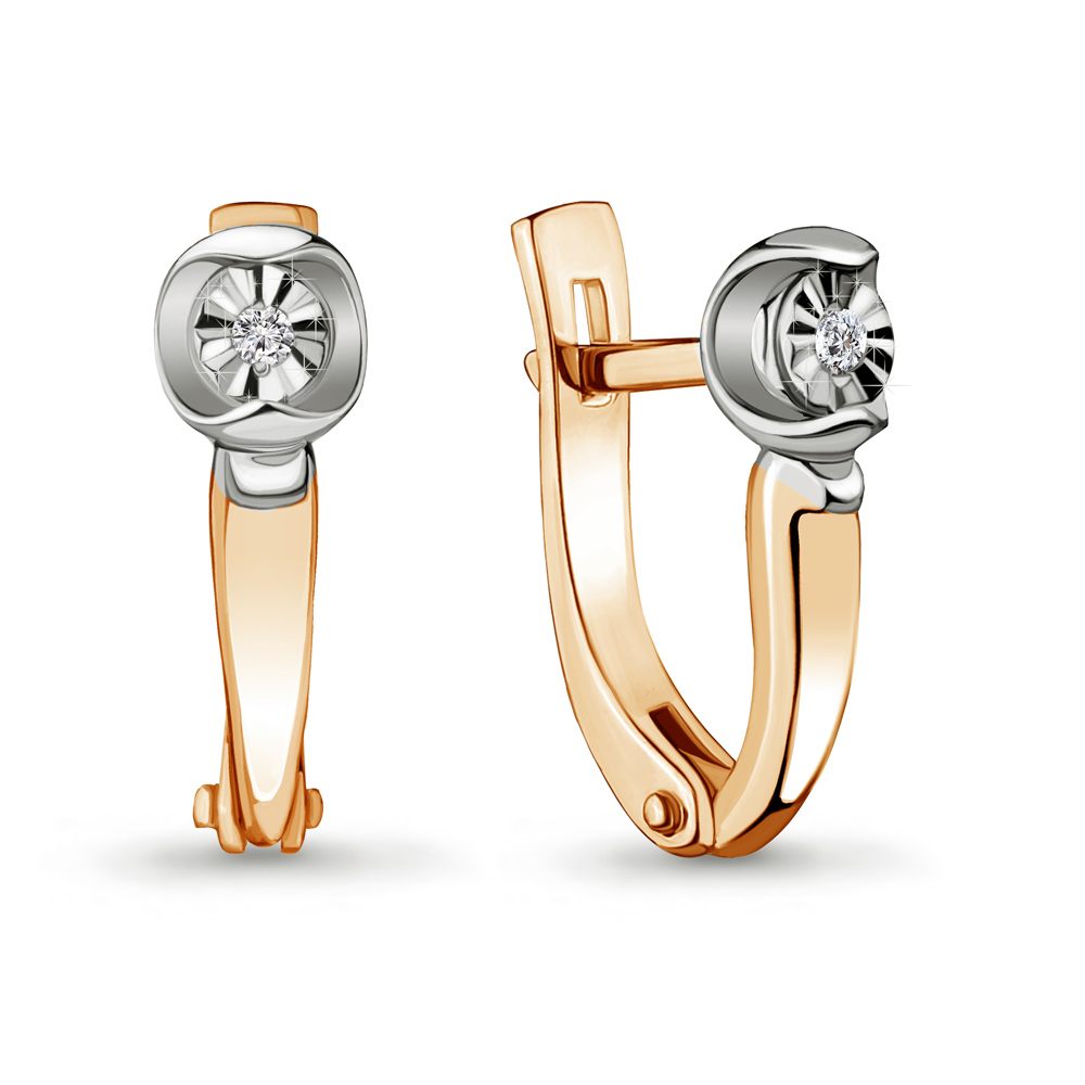 

Серьги AQUAMARINE 942510к_585_кз, 942510к_585_кз