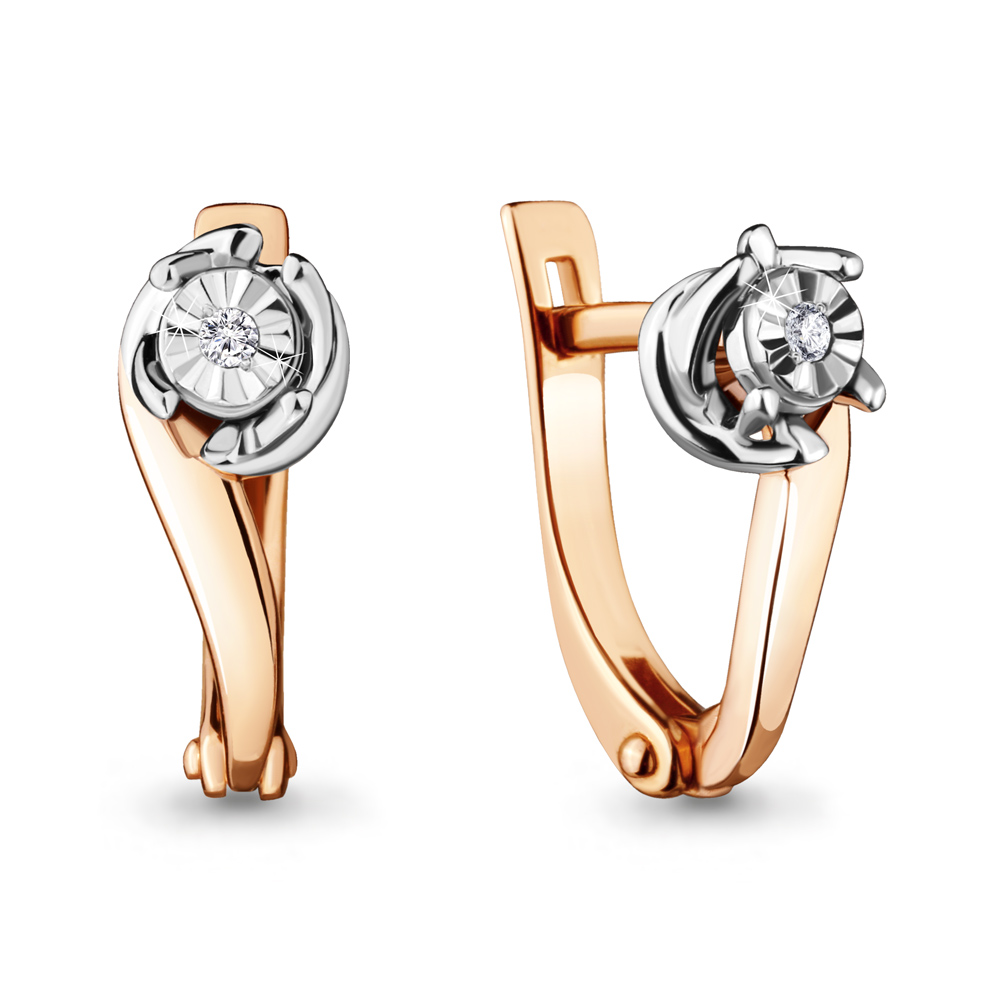 

Серьги из красного золота с бриллиантом Aquamarine 942507к_585_кз, 942507к_585_кз
