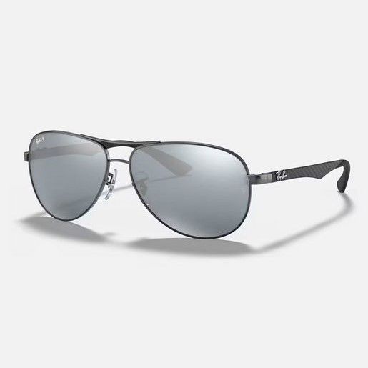 

Солнцезащитные очки унисекс Ray-Ban RB8313 серые, RB8313