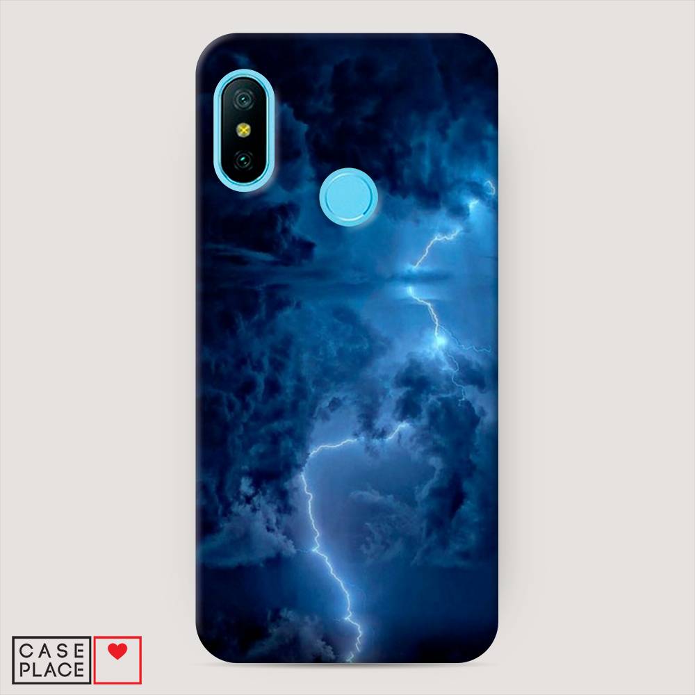 

Пластиковый чехол "Молния" на Xiaomi Redmi 6 Plus, 33920-3
