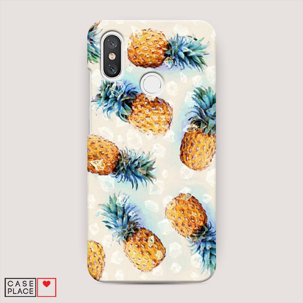 

Пластиковый чехол "Ананасы" на Xiaomi Mi 8, 33520-2