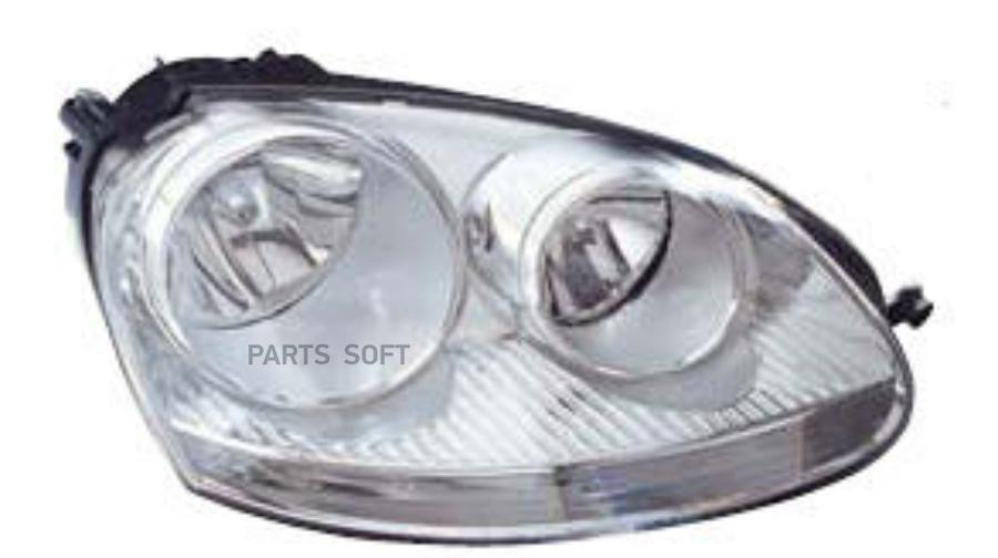 

441-1171r-Ld-Em1_фара Правая! Электр. Хромиров Vw Jetta All 05> Depo арт. 4411171RLDEM1
